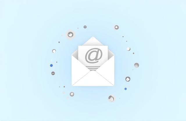 Grafik, die einen E-Mail-Newsletter symbolisiert